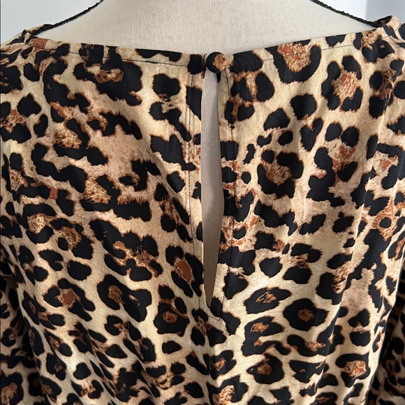 LOFT Leopard Print Maxi Dress - Picture 6 of 12